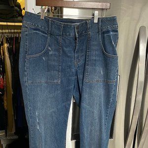 A.n.a jeans size 16w modern fit Snap buttons